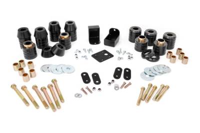 Rough Country Suspension Systems - Rough Country 1" Body Lift Kit for Jeep Wrangler YJ Automatic RC609