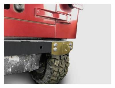 Steinjager - Steinjager Rear Bumper D-Ring Mounts-Military Beige for Wrangler TJ J0049122