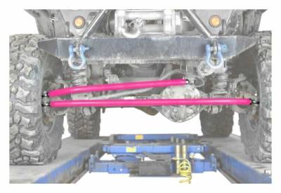 Steinjager - Steinjager Extended Crossover Steering Kit-Hot Pink for Wrangler TJ J0053729