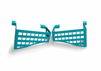 Steinjager - Steinjager Wheel Well Storage Baskets-Teal for Wrangler JK 4DR J0053798