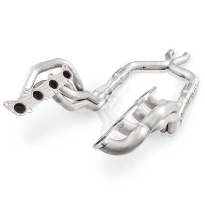 Stainless Works - Stainless Works SM12HCATX SP Headers 1-7/8" Catted X-Pipe for 11-14 Mustang GT