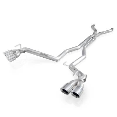 Stainless Works - Stainless Works CA12CB-LMF 3" Resonator Delete Exhaust 12-15 Camaro ZL1 6.2L