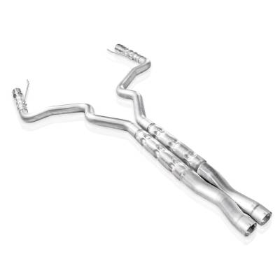 Stainless Works - Stainless Works M15CB3X 3" Exhaust w/Performance X-Pipe 2015 Ford Mustang GT