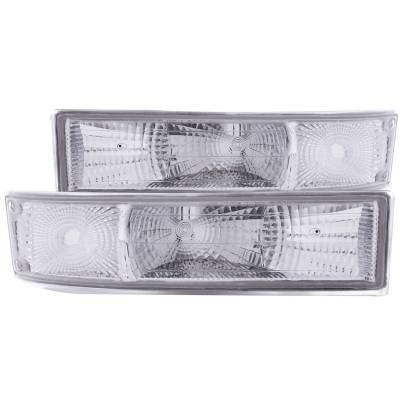 Anzo USA - Anzo USA 511027 Clear Lens Front Turn Signal/Parking Lights for Astro/Safari Van