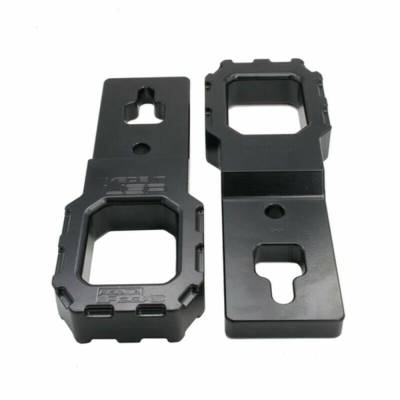 Royal Hooks - Royal Hooks Enhanced Billet Front Tow Hooks Black 09-25 Ford F150 RHO-12027-BK