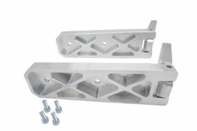 Royal Hooks - Royal Hooks Billet Aluminum Tailgate Hinges Raw for Wrangler JL RHO-12016-RW