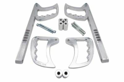 Royal Hooks - Royal Hooks Aluminum Interior Grab Handles Raw for Wrangler JK RHO-12009-RW