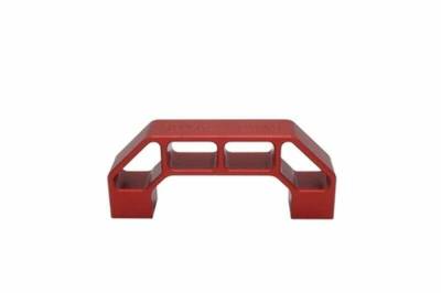 Royal Hooks - Royal Hooks Billet Aluminum Hood Handle Red for Wrangler TJ/JK RHO-12008-RD