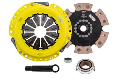 Advanced Clutch - Advanced Clutch AR1-XTR6 ACT Extreme Race Rigid 6 Pad Clutch Kit