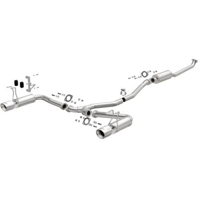 MagnaFlow Exhaust Products - MagnaFlow 19313 Street Series Stainless Cat-Back System for 16-20 Honda Civic