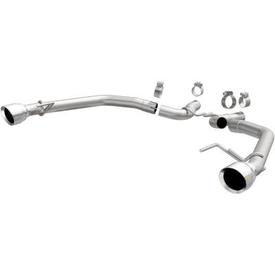 MagnaFlow Exhaust Products - MagnaFlow 19345 Race Series Stainless Axle-Back System for 15-23 Ford Mustang