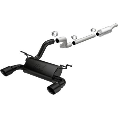 MagnaFlow Exhaust Products - MagnaFlow 19437 Street Series Black Cat-Back System for 18-25 Jeep Wrangler JL