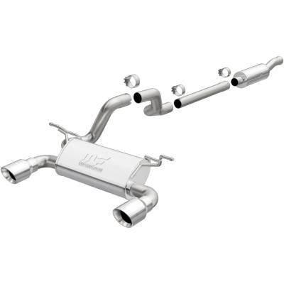 MagnaFlow Exhaust Products - MagnaFlow 19438 Street Series Stainless Cat-Back System for 18-25 Jeep Wrangler