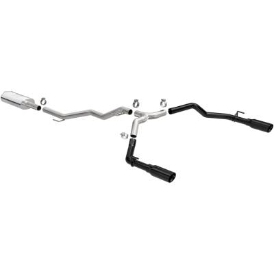 MagnaFlow Exhaust Products - MagnaFlow 19487 Street Series Black Cat-Back System for 20-25 Jeep Gladiator
