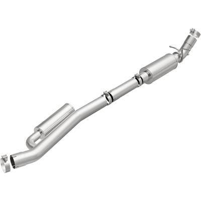 MagnaFlow Exhaust Products - MagnaFlow 19534 Direct-Fit Muffler Replacement Kit w/Muffler Stainless Steel
