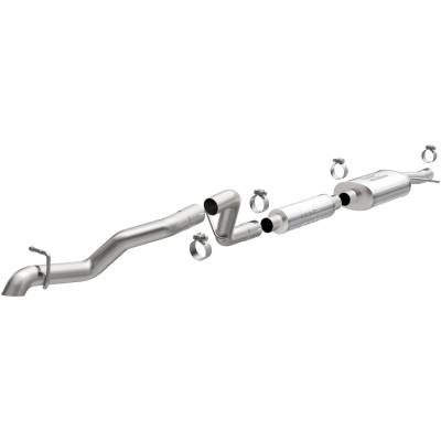 MagnaFlow Exhaust Products - MagnaFlow 19539 Overland Series Stainless Cat-Back System for Jeep
