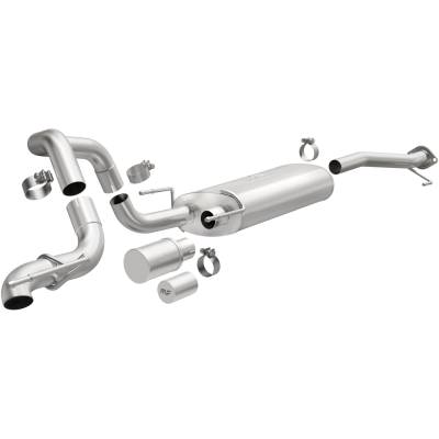MagnaFlow Exhaust Products - MagnaFlow 19546 Overland Series Stainless Cat-Back System for 03-24 4Runner