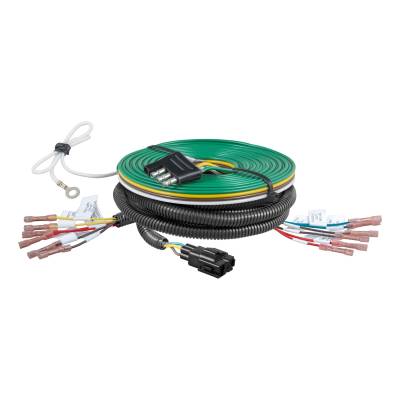 CURT - Universal Splice-In Towed-Vehicle RV Wiring Harness for Dinghy Towing