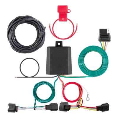 CURT - Custom Wiring Harness 4-Way Flat Output for Rogue Sport