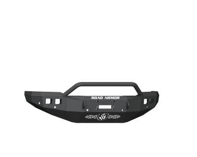 Road Armor - Road Armor 4192F4B Stealth Winch Front Bumper for 19-24 Ram 2500/3500