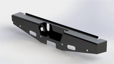 Ranch Hand - Ranch Hand SBF21HBLSL Sport Series Back Bumper for 21-23 Ford F150