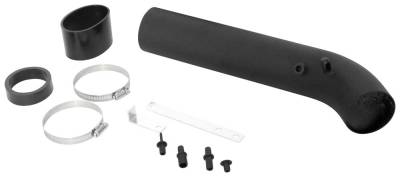 Spectre - Spectre Performance 8219K 3" Universal Aluminum Air Intake Tube Kit-Black