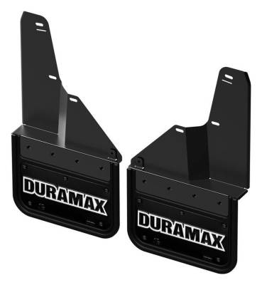Gatorback - Gatorback 12" Black Front Mud Flaps GMC Sierra HD GCAA200F-DXW2
