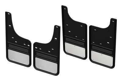 Gatorback - Gatorback 12" Black Front/Rear Mud Flap Set Sierra 1500 GCR29K-SS