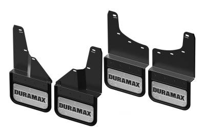 Gatorback - Gatorback 12" Black Front/Rear Mud Flap Set Sierra HD GCAA200K-DX2