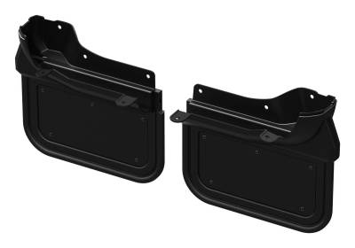 Gatorback - Gatorback 12" Front Mud Flaps Set Black Sierra HD GCR200F-BK