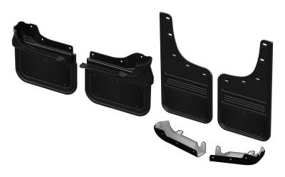 Gatorback - Gatorback 12" Black Front/Rear Mud Flap Set Sierra HD GCR200K-AA