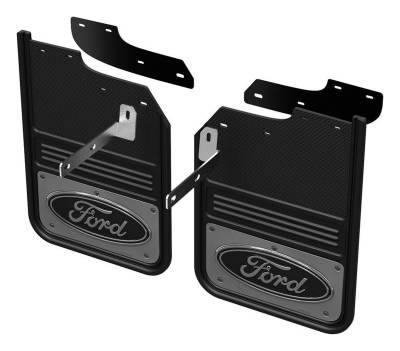 Gatorback - Gatorback 12" Black Front Mud Flaps Ford F450 Super Duty GCR41F-10