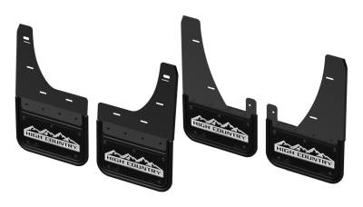 Gatorback - Gatorback 12" Black Front/Rear Mud Flap Set Suburban/Tahoe GCAA206K-HCW