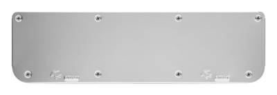 Gatorback - Gatorback Replacement 19"-21" Mud Flap Plate Blank Stainless GB755106