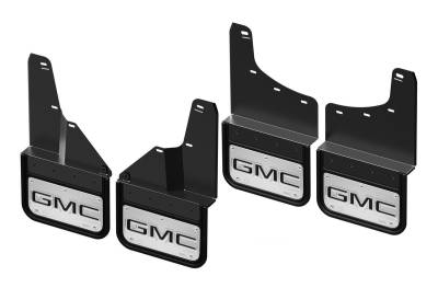 Gatorback - Gatorback 12" Black Front/Rear Mud Flap Set Sierra HD GCAA200K-GB2
