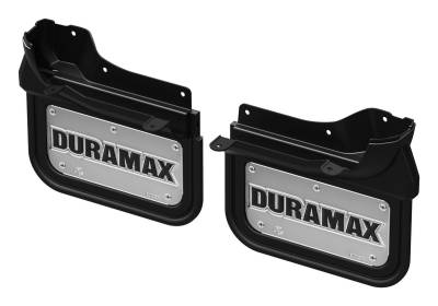 Gatorback - Gatorback 12" Front Mud Flaps Set Black Sierra HD GCR200F-DX2