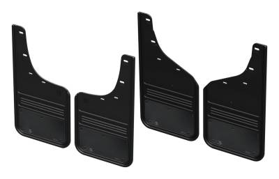 Gatorback - Gatorback 12" Black Front/Rear Mud Flap Set Silverado HD GCR202K-GM
