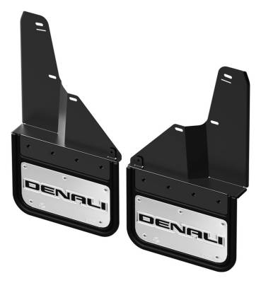 Gatorback - Gatorback 12" Black Front Mud Flaps GMC Sierra HD GCAA200F-D