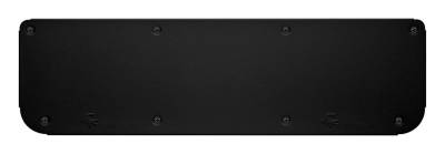 Gatorback - Gatorback Replacement 19"-21" Mud Flap Plate Blank Black GB759917