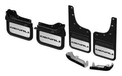 Gatorback - Gatorback 12" Black Front/Rear Mud Flap Set Sierra HD GCR200K-D