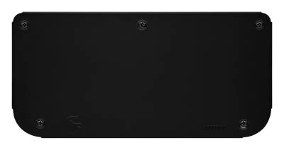 Gatorback - Gatorback Replacement 12" Mud Flap Plate Blank Black GB755583