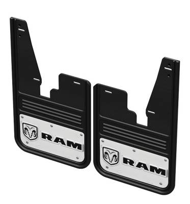 Gatorback - Gatorback 12" Black Front Mud Flaps for Ram Pickups GCR32F-RH