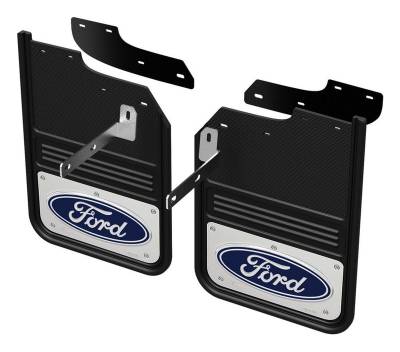 Gatorback - Gatorback 12" Black Front Mud Flaps Ford F450 Super Duty GCR41F-4
