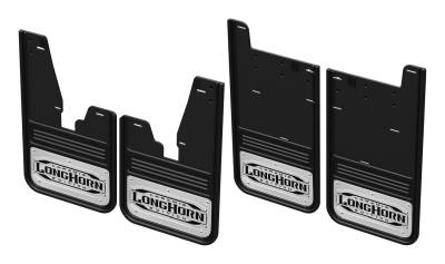 Gatorback - Gatorback 12" Black Front/Rear Mud Flap Set for Ram 2500/3500 GCR36K-L2