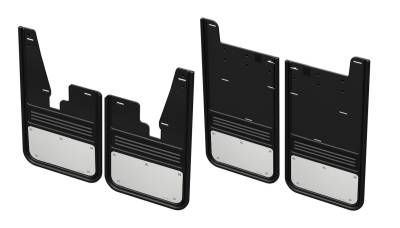 Gatorback - Gatorback 12" Black Front/Rear Mud Flap Set for Ram 2500/3500 GCR37K-SS