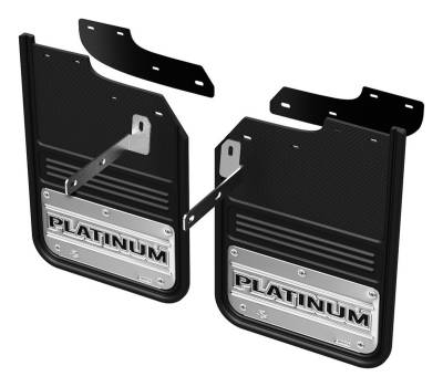 Gatorback - Gatorback 12" Black Front Mud Flaps Ford F450 Super Duty GCR41F-9