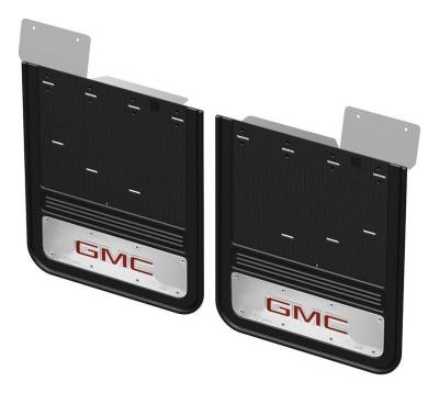 Gatorback - Gatorback 21" Rear Dually Black Mud Flaps GMC Sierra 3500 GCR204R-GR2