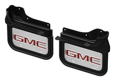 Gatorback - Gatorback 12" Front Mud Flaps Set Black Sierra HD GCR200F-GR2