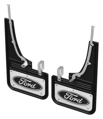 Gatorback - Gatorback 12" Black Front Mud Flaps Ford Ranger GCR45F-3