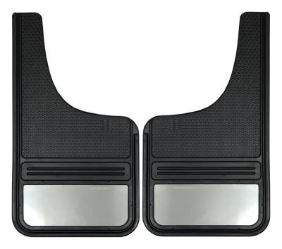 Gatorback - Gatorback Razorback Front/Rear 12"x22" Black Mud Flaps No Plate RB1222CUTSS